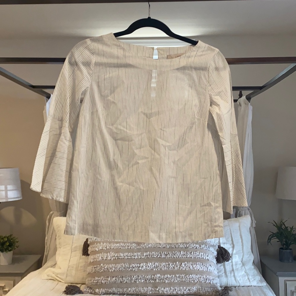 Loft petit striped blouse